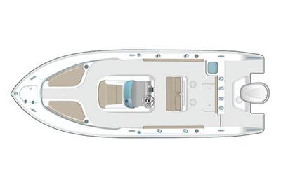 Pursuit C 238 Center Console