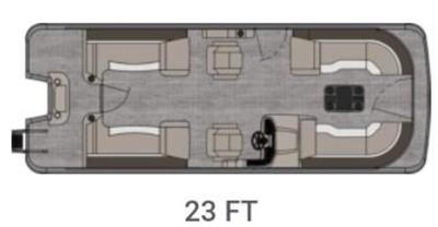 Avalon Catalina Quad Lounger 23 FT