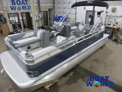 Tahoe Sport 2180 Quad Lounge Pontoon   Honda 4