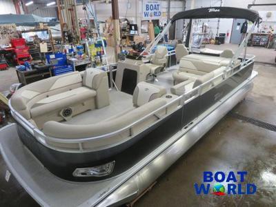 Tahoe Sport 2385 Rear Fish Pontoon   Honda 4
