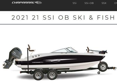 Chaparral 21 SSi Ski   Fish OB