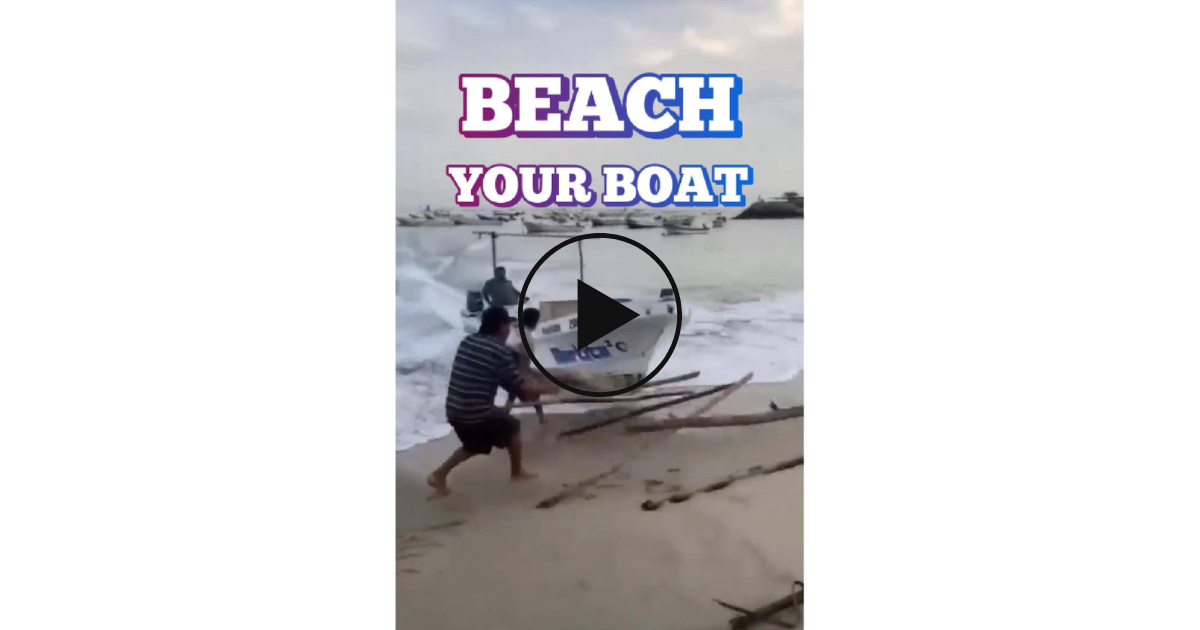 The Art of Beach Boat Parking