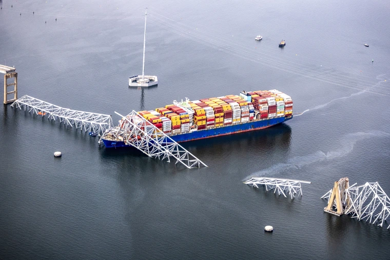 Baltimore Bridge: Ship Collision Causes Toppling, Investigation Underway